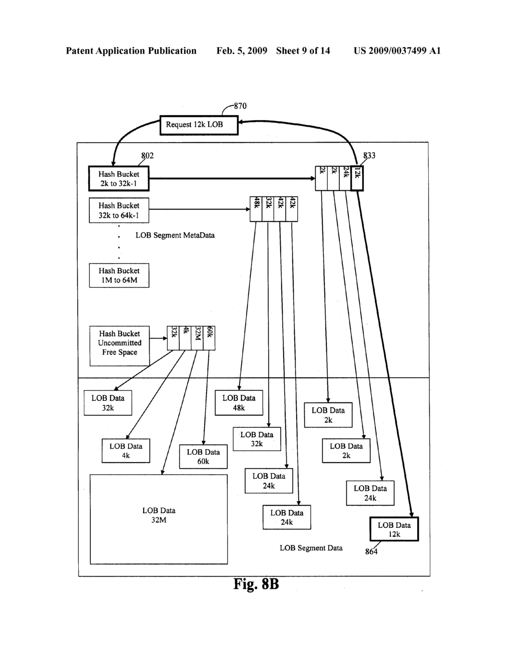 METHOD AND MECHANISM FOR IMPLEMENTING DYNAMIC SPACE MANAGEMENT FOR LARGE OBJECTS - diagram, schematic, and image 10