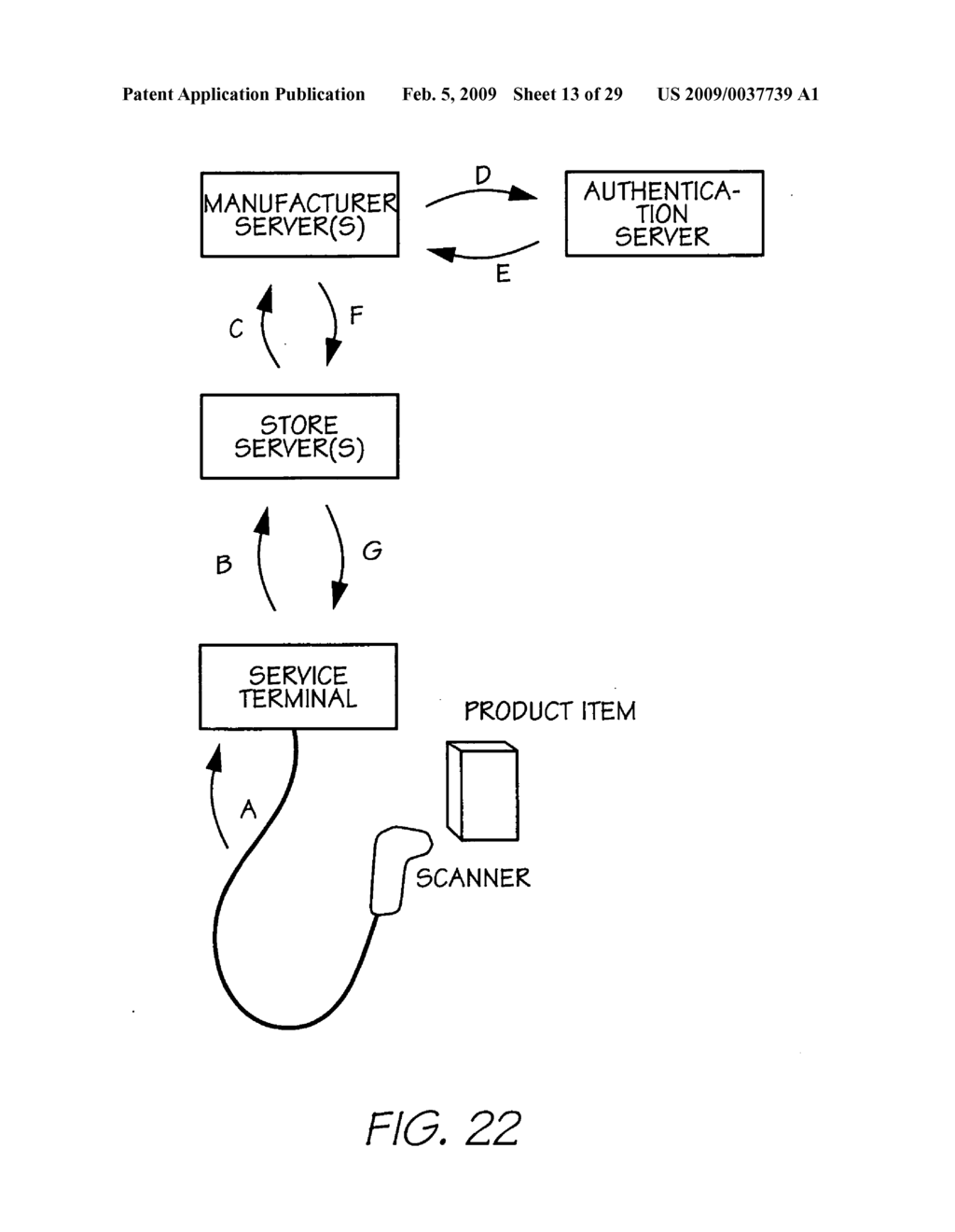 METHOD FOR IDENTIFYING A COUNTERFEIT SECURITY DOCUMENT - diagram, schematic, and image 14