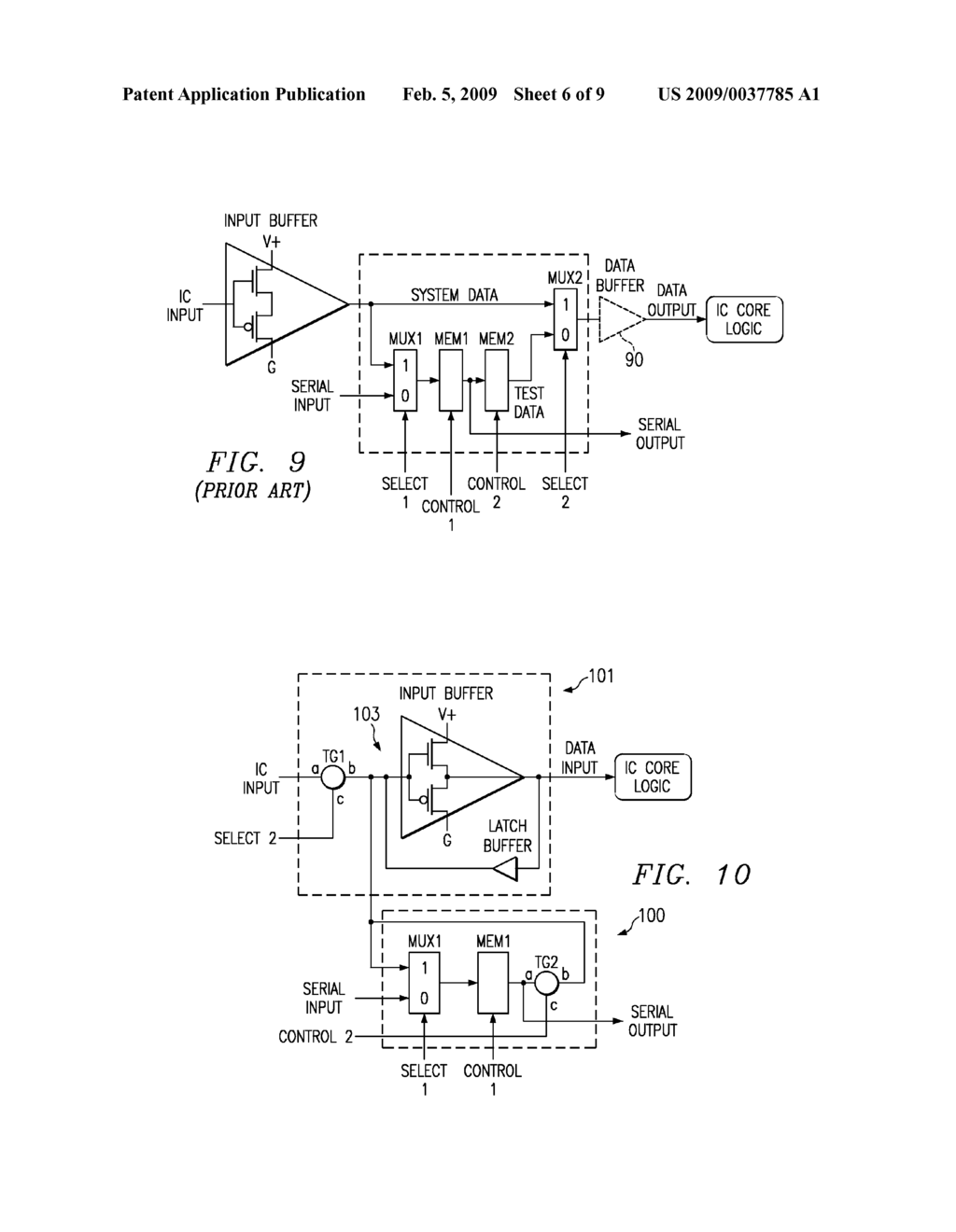 LOW OVERHEAD INPUT AND OUTPUT BOUNDARY SCAN CELLS - diagram, schematic, and image 07