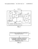 Apparatus, methods, and computer program products providing context-dependent gesture recognition diagram and image