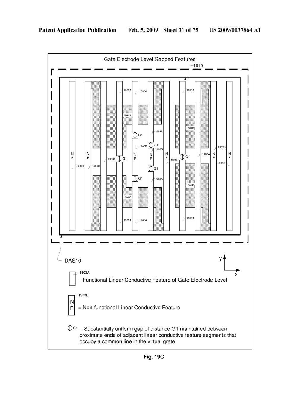 Methods for Designing Semiconductor Device with Dynamic Array Section - diagram, schematic, and image 32