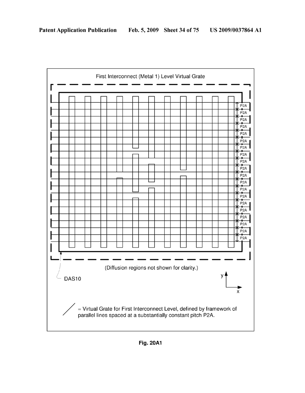 Methods for Designing Semiconductor Device with Dynamic Array Section - diagram, schematic, and image 35