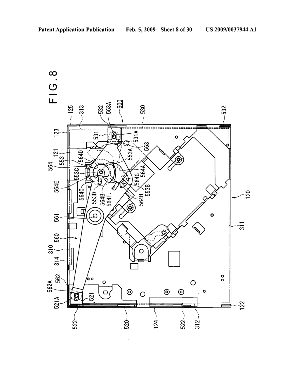 Holding device and disk device - diagram, schematic, and image 09