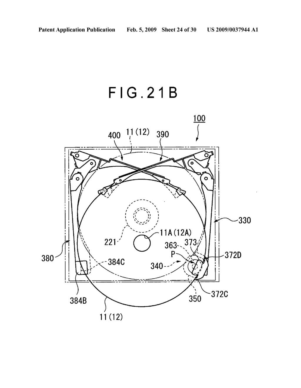 Holding device and disk device - diagram, schematic, and image 25