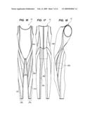 SWIMSUIT HAVING COMPRESSION PANELS diagram and image