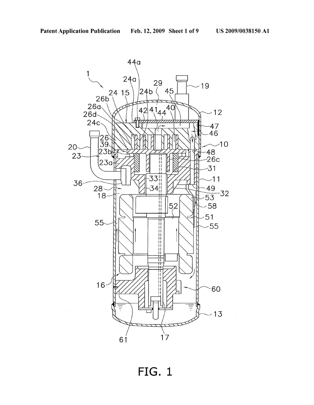 METHOD FOR PRODUCING COMPRESSOR, AND COMPRESSOR - diagram, schematic, and image 02