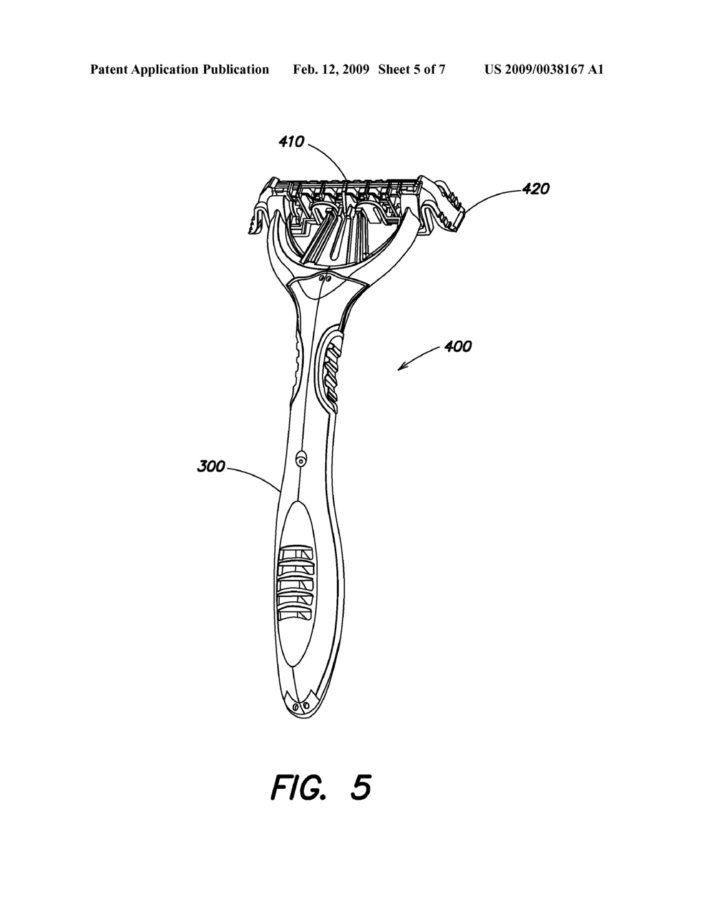 Wet Shaving Razor - diagram, schematic, and image 06