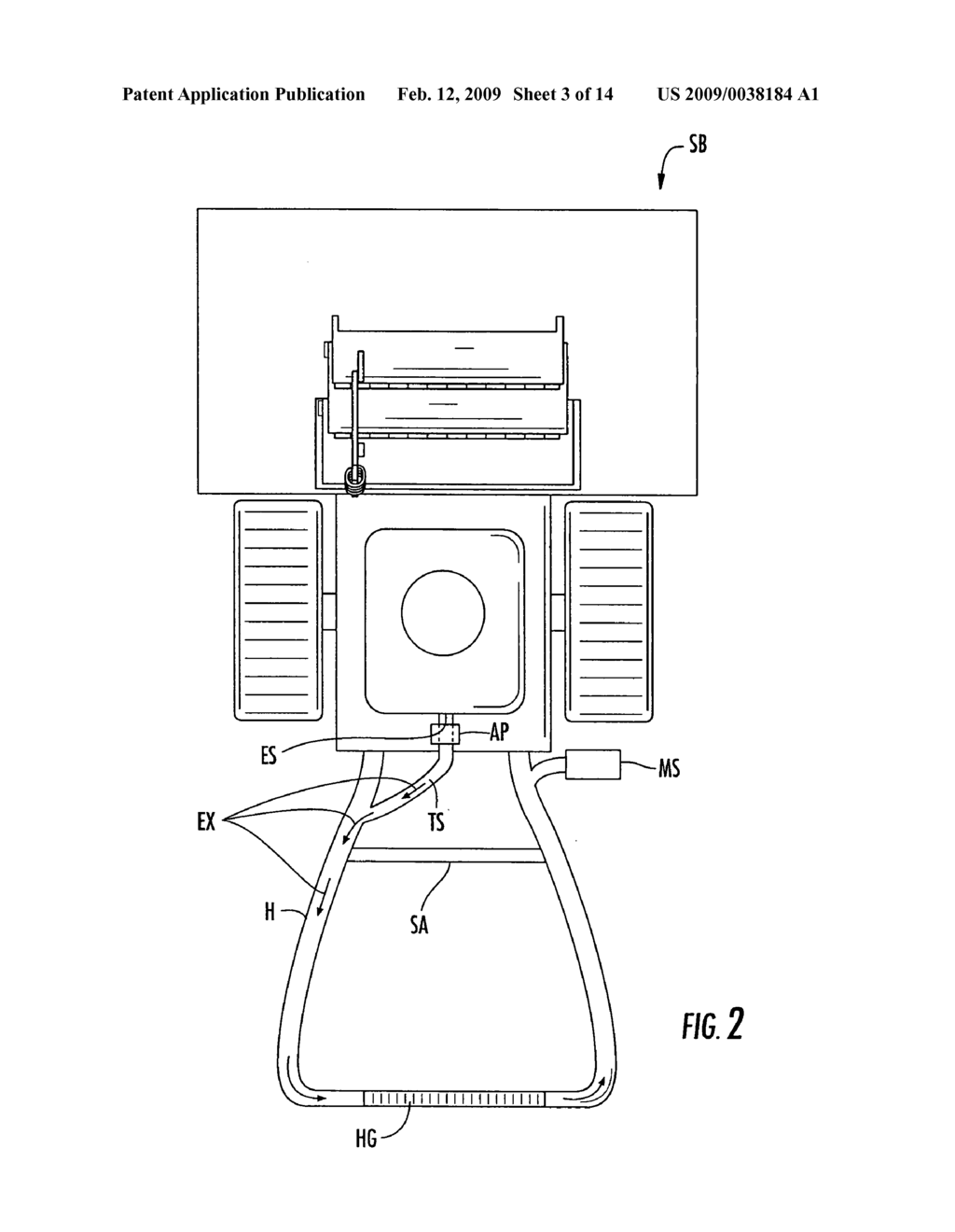 Heated handle apparatuses and methods using power equipment exhaust - diagram, schematic, and image 04