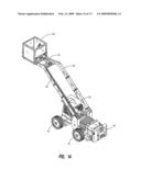 Extendable frame work vehicle diagram and image