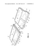 PANEL FOR USE IN A SIDING SYSTEM FOR PROVIDING A DECORATIVE COVERING ON A SUPPORT SURFACE diagram and image