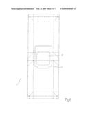 METHOD OF FOLDING A RECTANGULAR SHEET OF PACKING MATERIAL ABOUT A PARALLELEPIPIED-SHAPED ARTICLE TO FORM A TUBULAR WRAPPING WITH AN OPEN END diagram and image