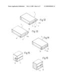 METHOD OF FOLDING A RECTANGULAR SHEET OF PACKING MATERIAL ABOUT A PARALLELEPIPIED-SHAPED ARTICLE TO FORM A TUBULAR WRAPPING WITH AN OPEN END diagram and image