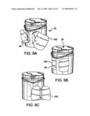 CONTAINER AND LID ASSEMBLY AND METHOD OF MANUFACTURE diagram and image