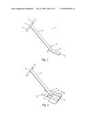 Tool for removing shingles from a skip sheet roof diagram and image