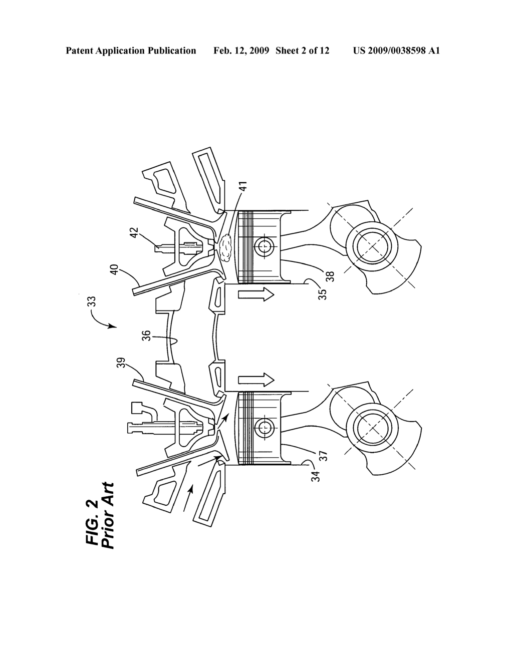 Split-cycle engine with early crossover compression valve opening - diagram, schematic, and image 03