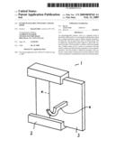 Interchangeable two-part curtain hook diagram and image