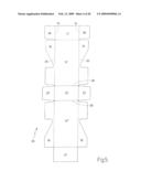 Rigid Swing-Open Packet of Cigarettes diagram and image