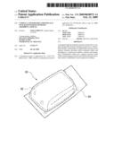 COMPACT AND PORTABLE INDIVIDUALLY PACKAGED INTIMATE FEMININE ABSORBENT ARTICLE diagram and image