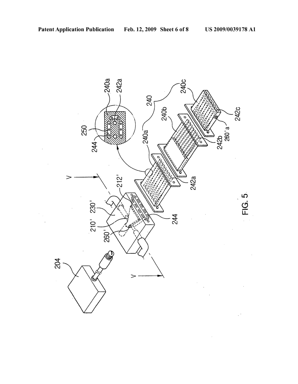 NOZZLE FOR SPRAYING SUBLIMABLE SOLID PARTICLES ENTRAINED IN GAS FOR CLEANING SURFACE - diagram, schematic, and image 07