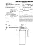 MEDICINE SPRAYING DEVICE diagram and image