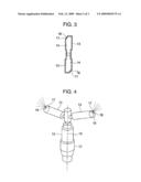 MEDICINE SPRAYING DEVICE diagram and image