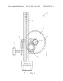 HEIGHT ADJUSTMENT DEVICE WITH FINE TUNING FOR AN IMAGE SYSTEM diagram and image