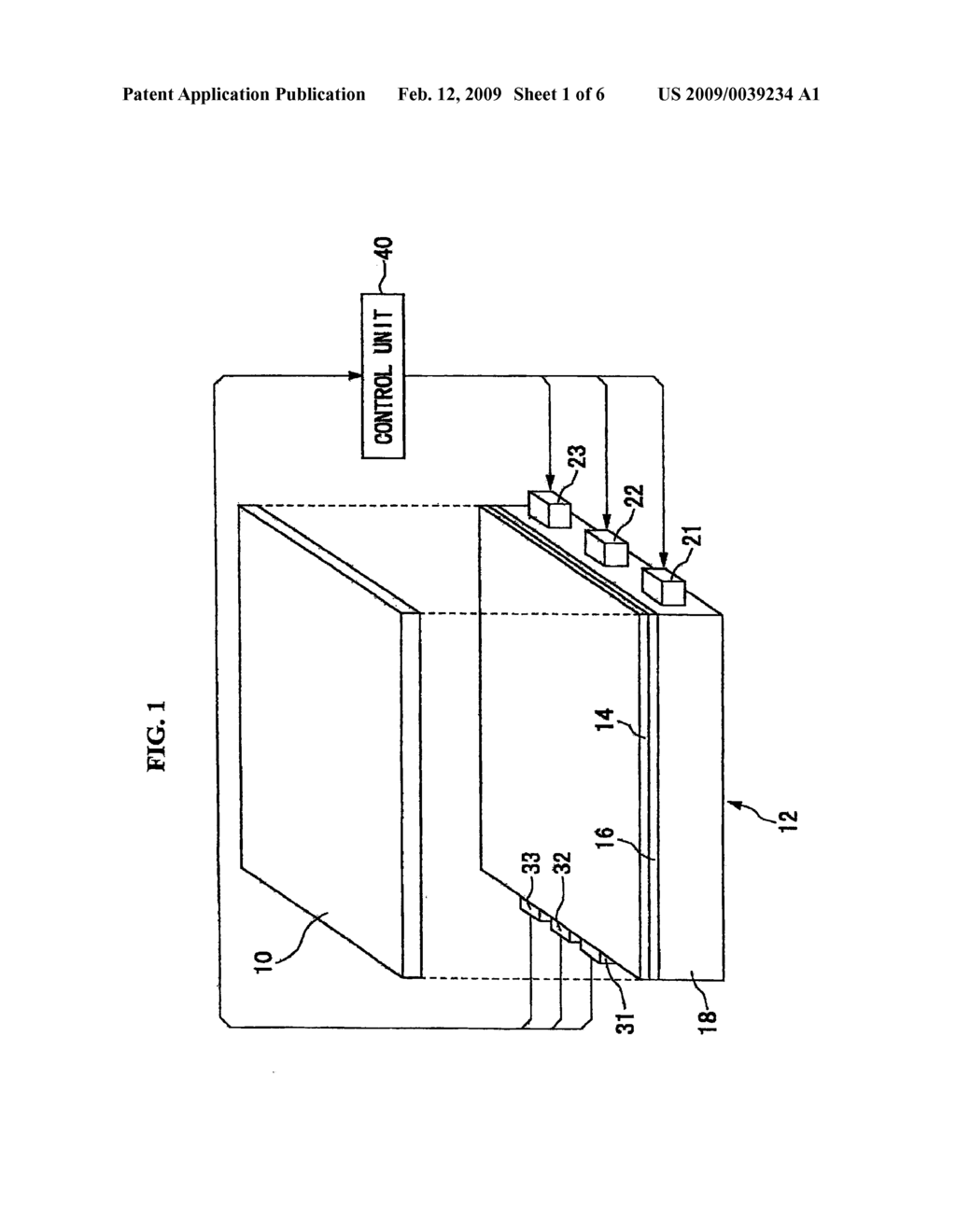 LIGHT-EMISSION CONTROL CIRCUIT - diagram, schematic, and image 02