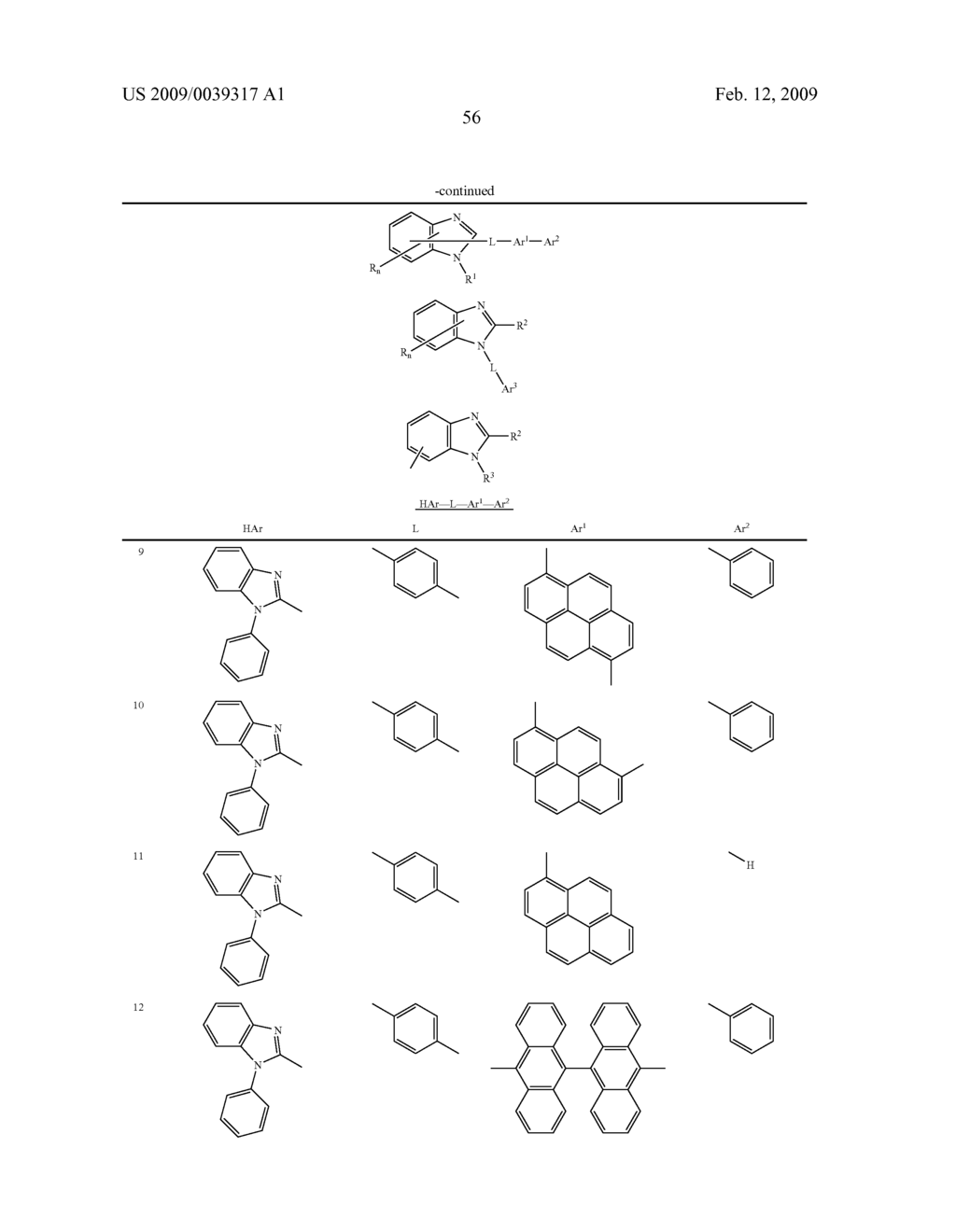 NAPHTHALENE DERIVATIVE, MATERIAL FOR ORGANIC ELECTROLUMINESCENCE DEVICE, AND ORGANIC ELECTROLUMINESCENCE DEVICE USING THE SAME - diagram, schematic, and image 58