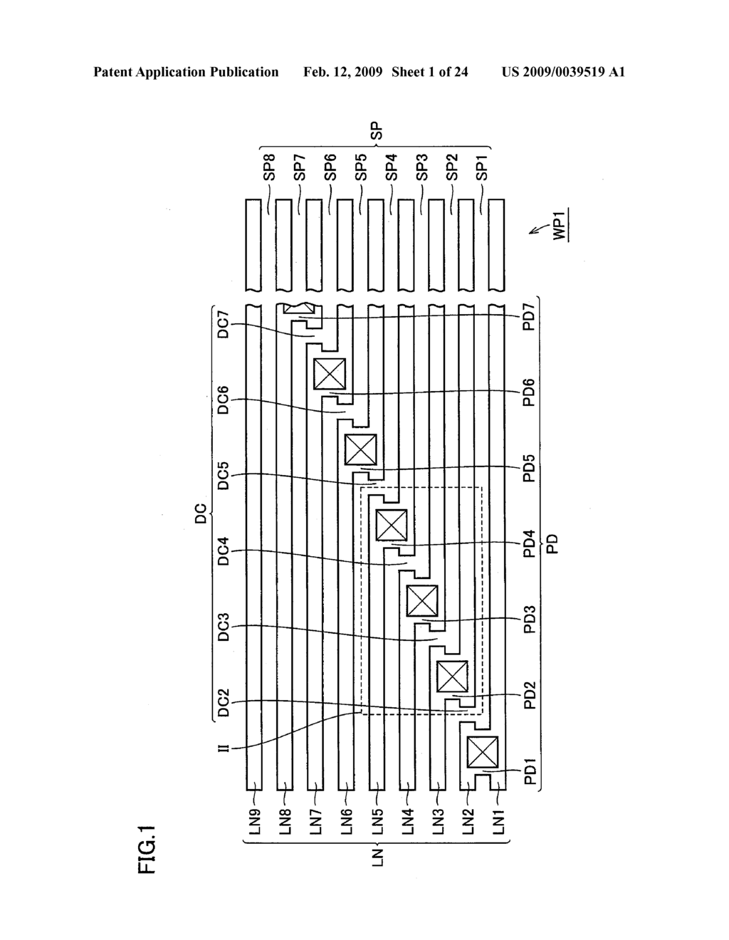 SEMICONDUCTOR DEVICE, PHOTOMASK, SEMICONDUCTOR DEVICE PRODUCTION METHOD, AND PATTERN LAYOUT METHOD - diagram, schematic, and image 02