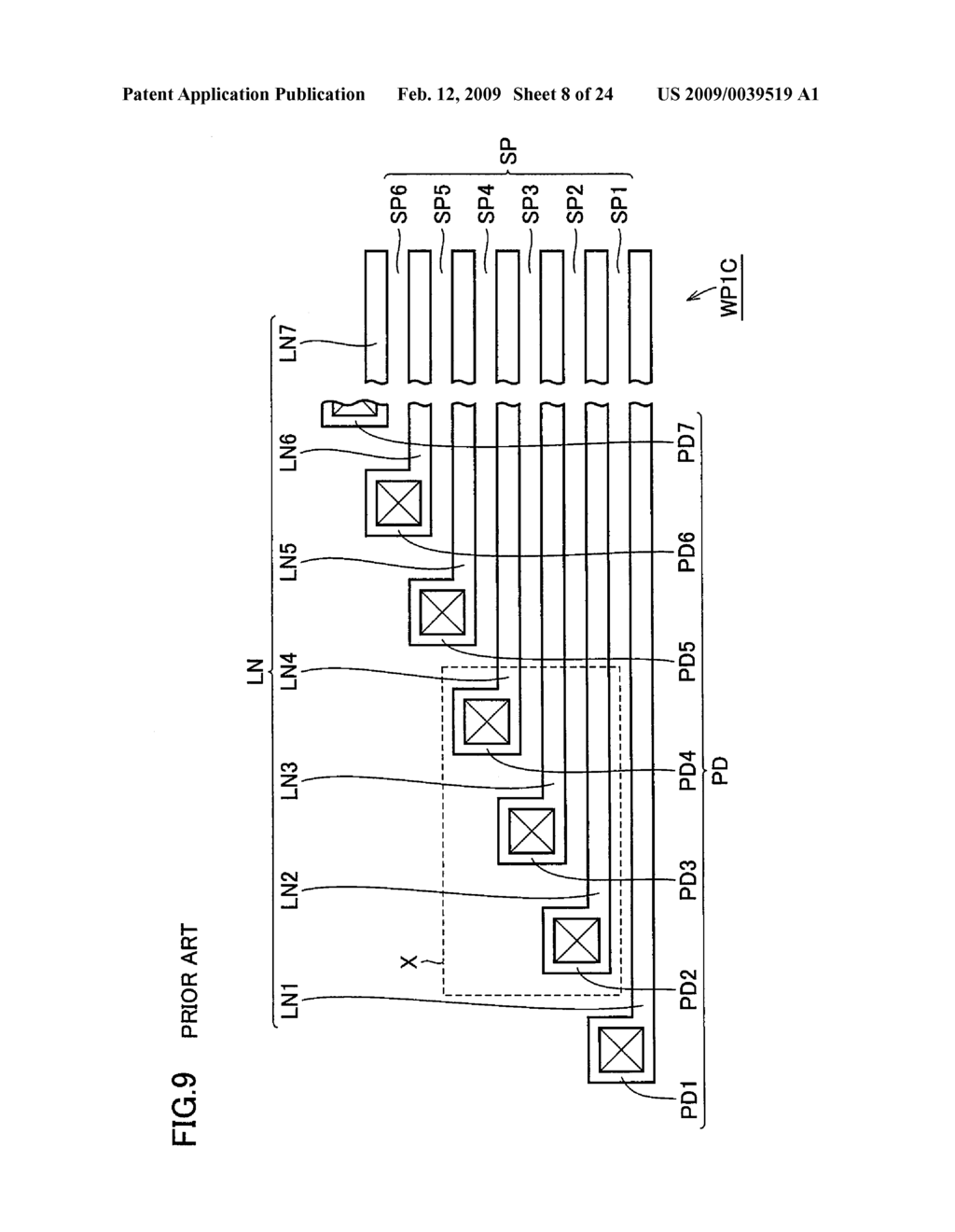 SEMICONDUCTOR DEVICE, PHOTOMASK, SEMICONDUCTOR DEVICE PRODUCTION METHOD, AND PATTERN LAYOUT METHOD - diagram, schematic, and image 09