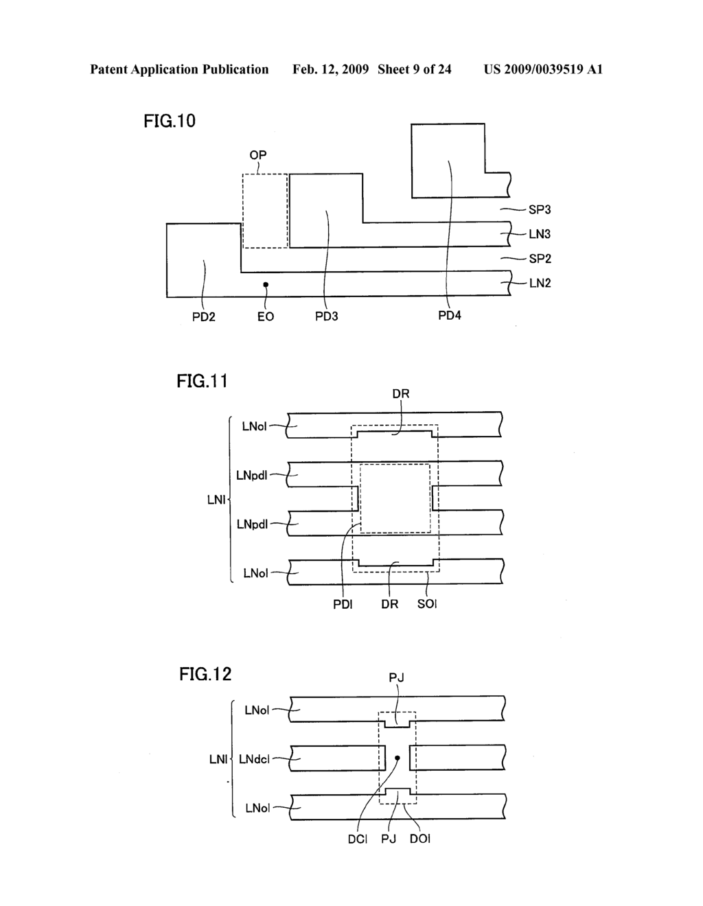 SEMICONDUCTOR DEVICE, PHOTOMASK, SEMICONDUCTOR DEVICE PRODUCTION METHOD, AND PATTERN LAYOUT METHOD - diagram, schematic, and image 10