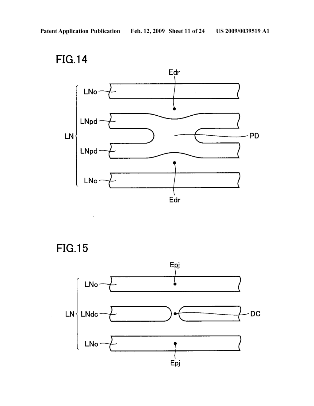 SEMICONDUCTOR DEVICE, PHOTOMASK, SEMICONDUCTOR DEVICE PRODUCTION METHOD, AND PATTERN LAYOUT METHOD - diagram, schematic, and image 12