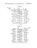 Wafer level stacked packages with individual chip selection diagram and image