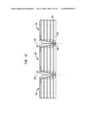 Wafer level stacked packages with individual chip selection diagram and image