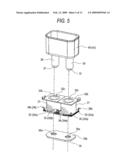 SEALING STRUCTURE OF TERMINAL AND SEALING MATERIAL THEREFOR diagram and image