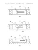 SKATEBOARD DECK WITH DECORATIVE WINDOW IN A CAVITY diagram and image