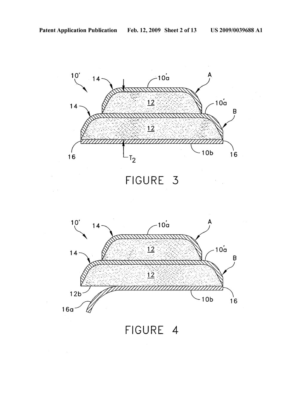 CUSHIONING MEDALLIONS, METHODS OF MAKING AND METHODS OF USING - diagram, schematic, and image 03