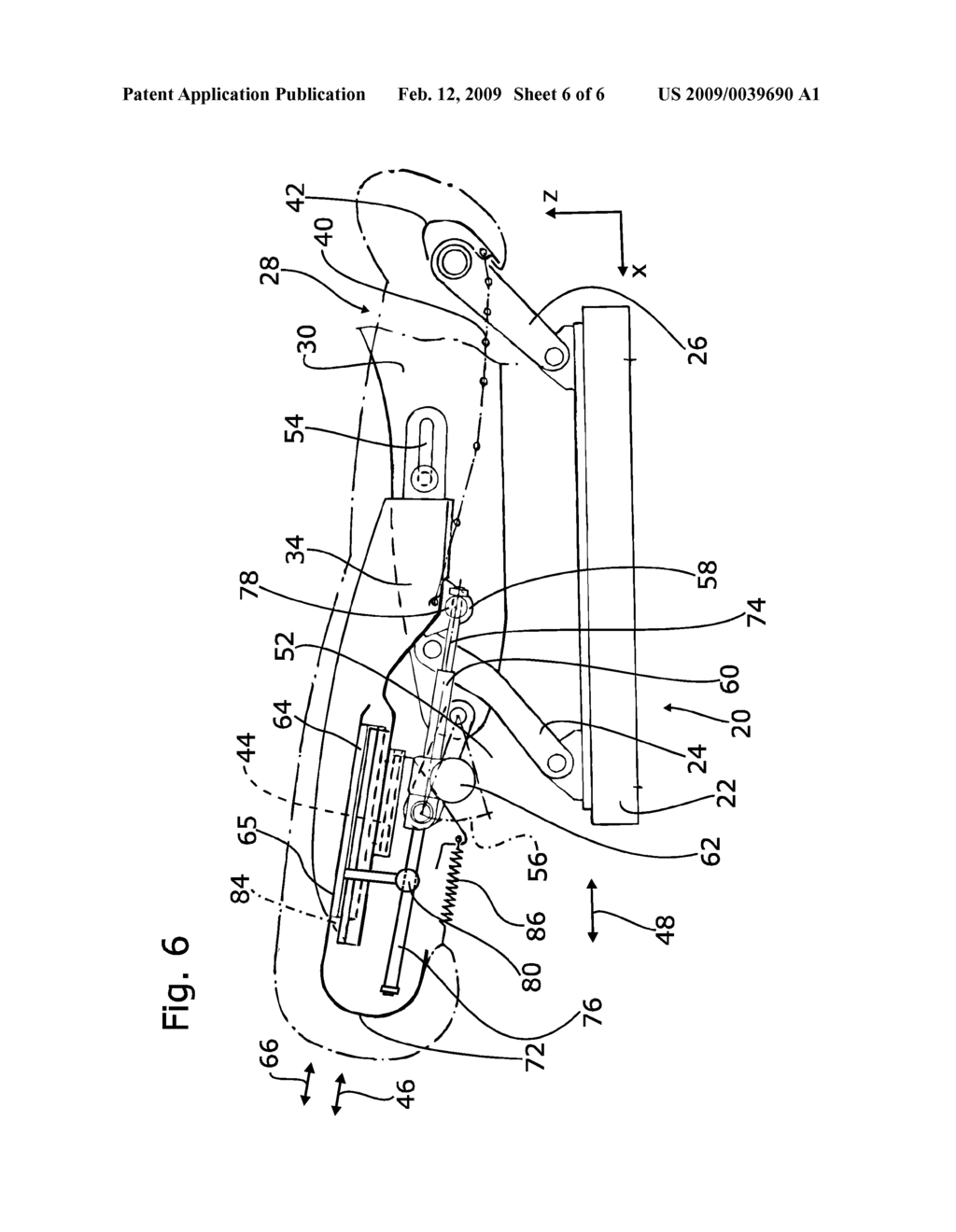 Motor Vehicle Seat with Seat Depth Adjustment - diagram, schematic, and image 07