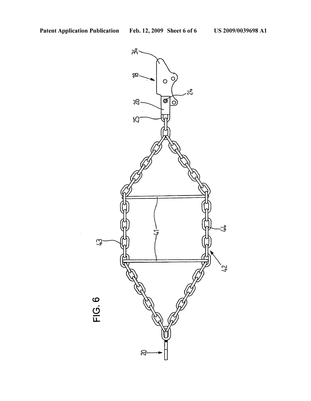 Device for the detachable fitting of a traction aid to vehicle wheels comprising a rim and a tire with running surfaces - diagram, schematic, and image 07