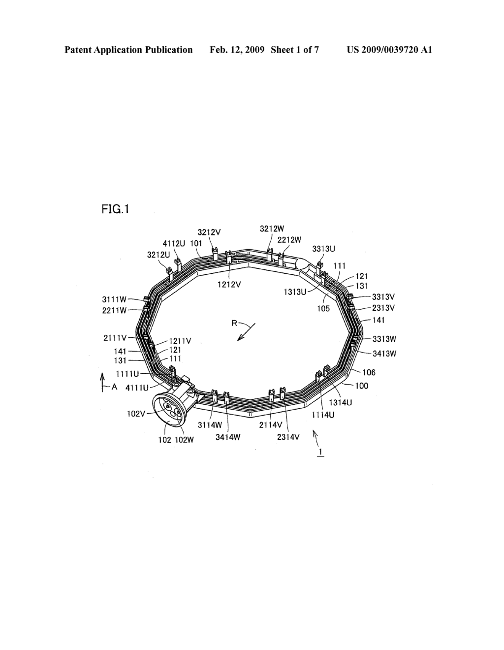 TERMINAL MODULE FOR ROTATING ELECTRIC MACHINE, AND ROTATING ELECTRIC MACHINE - diagram, schematic, and image 02