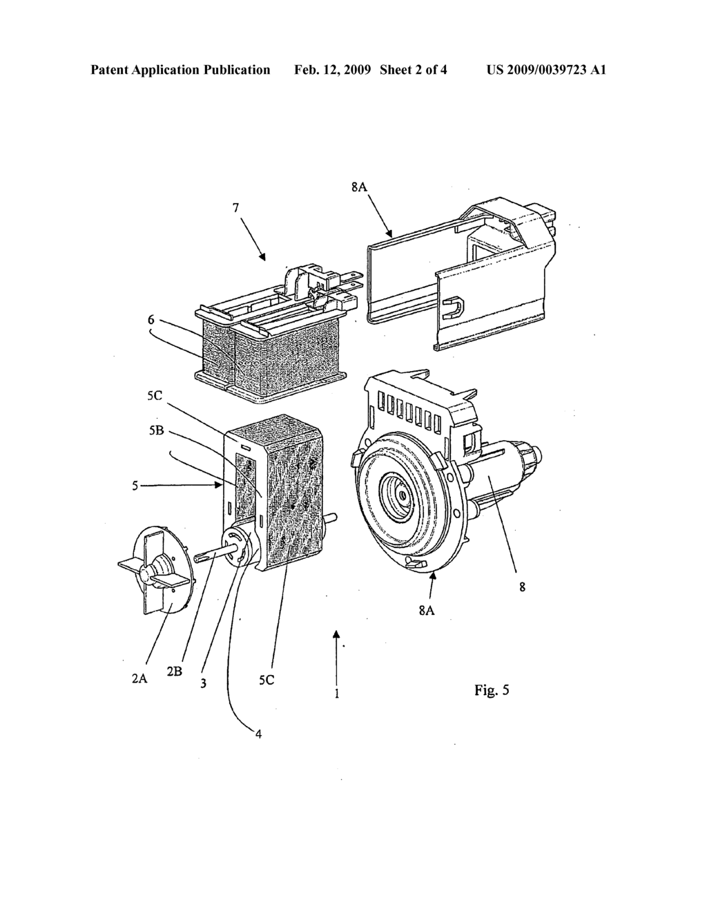 Motor-Pump Assembly for Household Appliances - diagram, schematic, and image 03