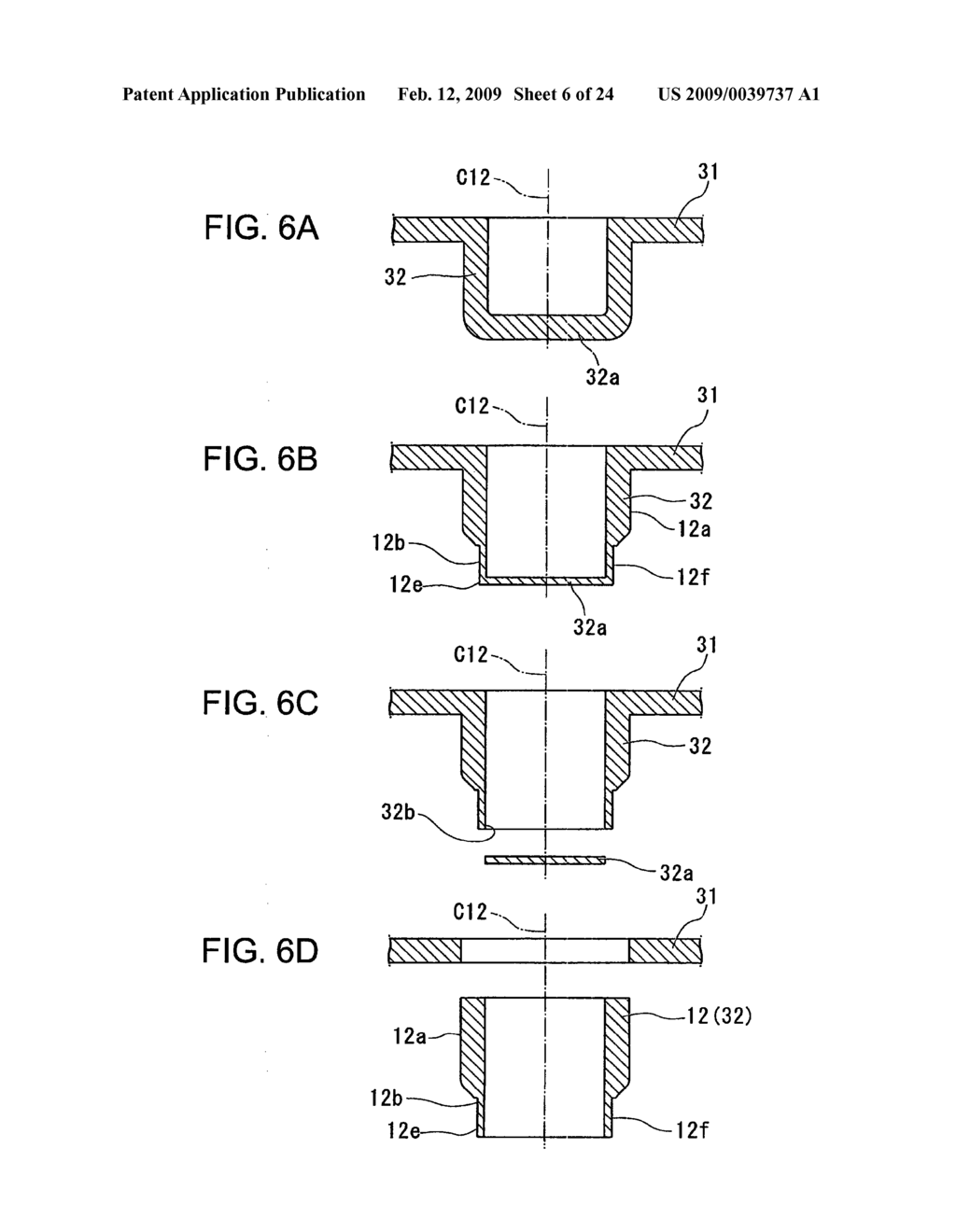 METHOD OF FABRICATING CASE, PIEZOELECTRIC OSCILLATOR, OSCILLATOR, ELECTRONIC APPLIANCE, AND RADIO CLOCK - diagram, schematic, and image 07