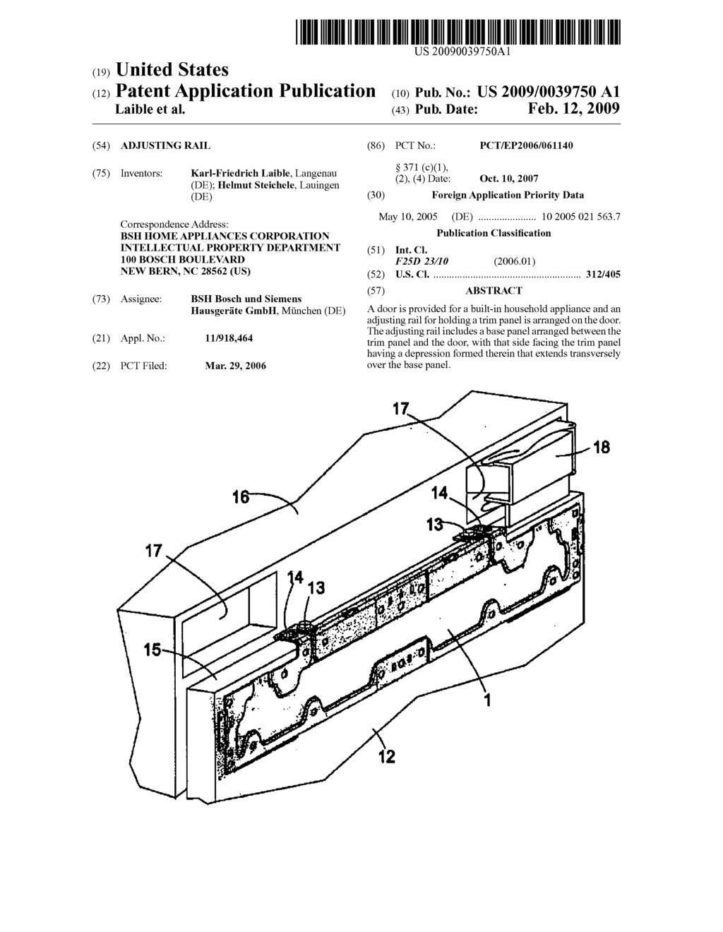 Adjusting rail - diagram, schematic, and image 01