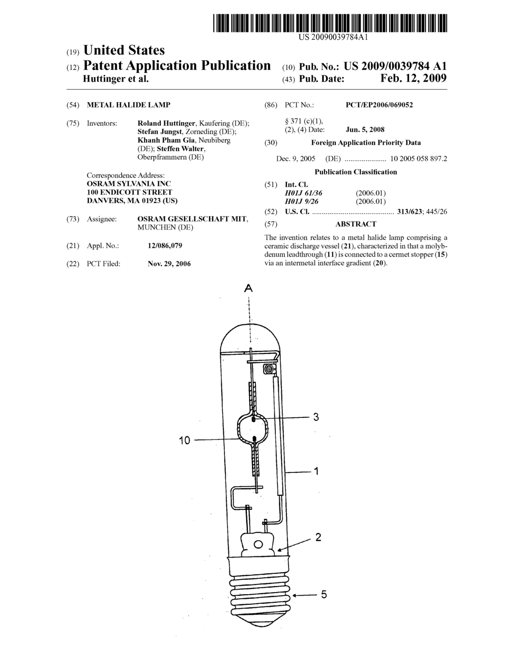 Metal Halide Lamp - diagram, schematic, and image 01