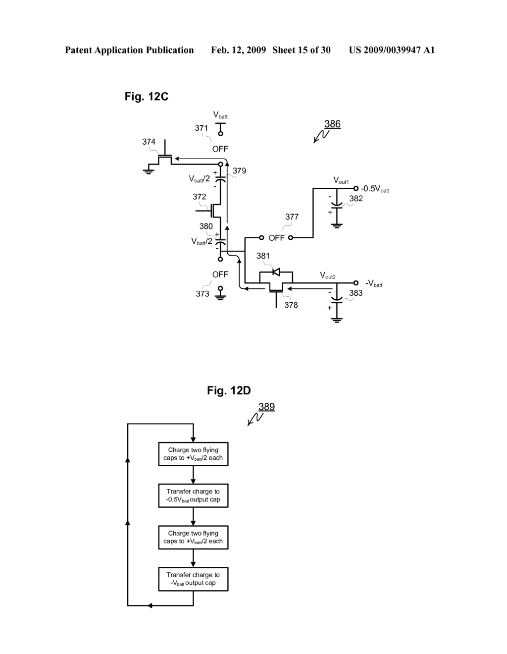 Time-Multiplexed-Capacitor DC/DC Converter with Multiple Outputs - diagram, schematic, and image 16