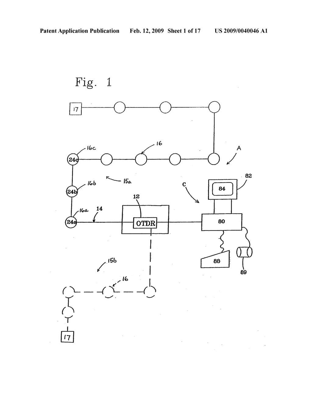 Double-end fiber optic security system for sensing intrusions - diagram, schematic, and image 02