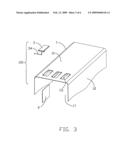 Electrical device having an antenna unit diagram and image