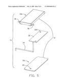 Electrical device having an antenna unit diagram and image