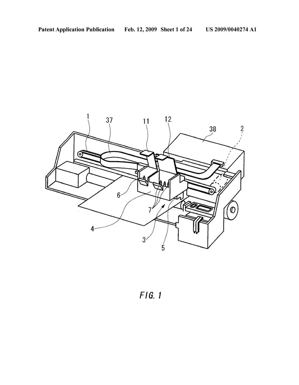 INK-JET PRINTING APPARATUS AND INK CARTRIDGE THEREFOR - diagram, schematic, and image 02