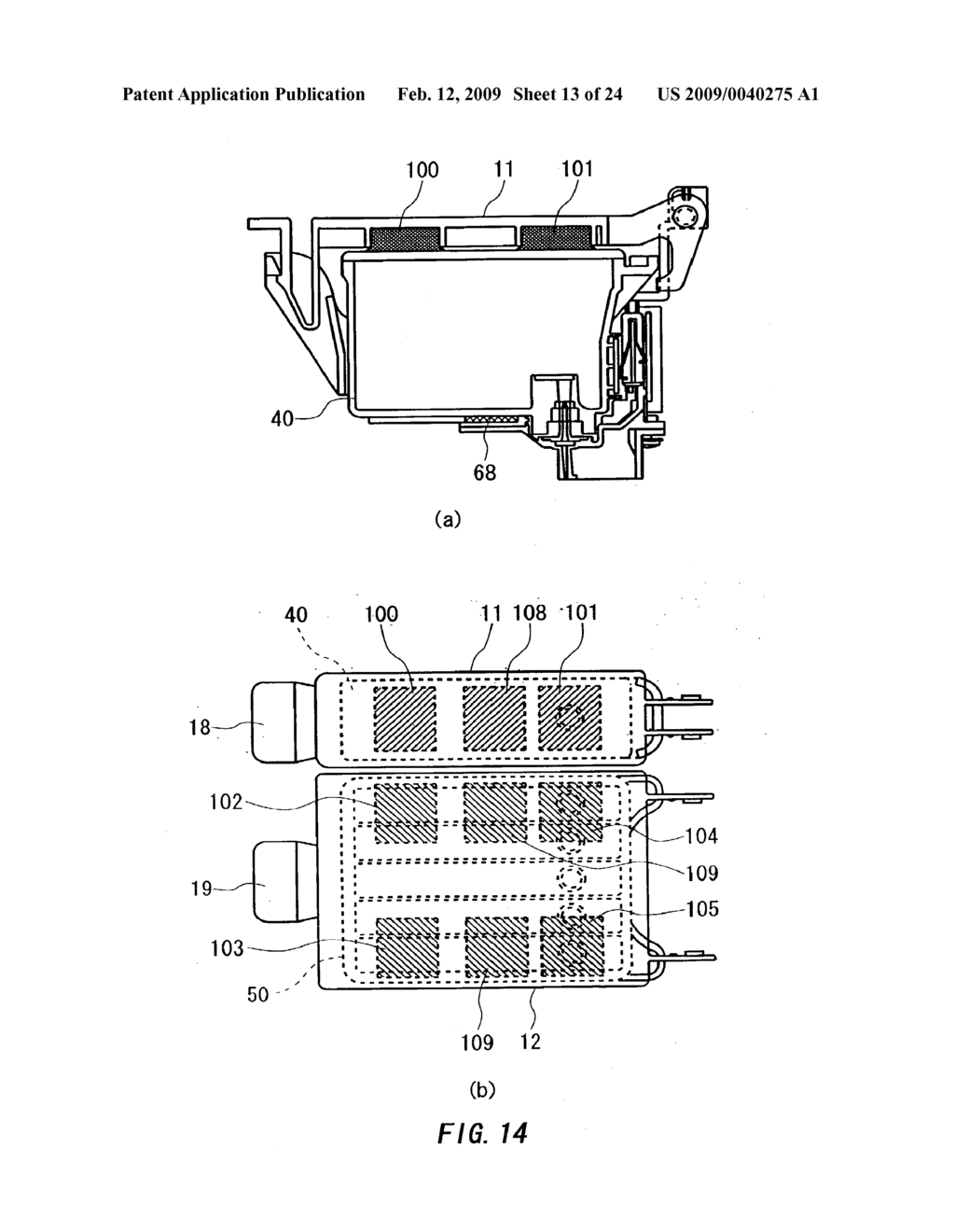 INK-JET PRINTING APPARATUS AND INK CARTRIDGE THEREFOR - diagram, schematic, and image 14